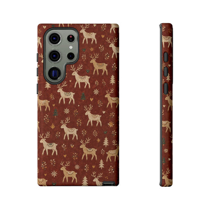 Folk Reindeer Tough Case