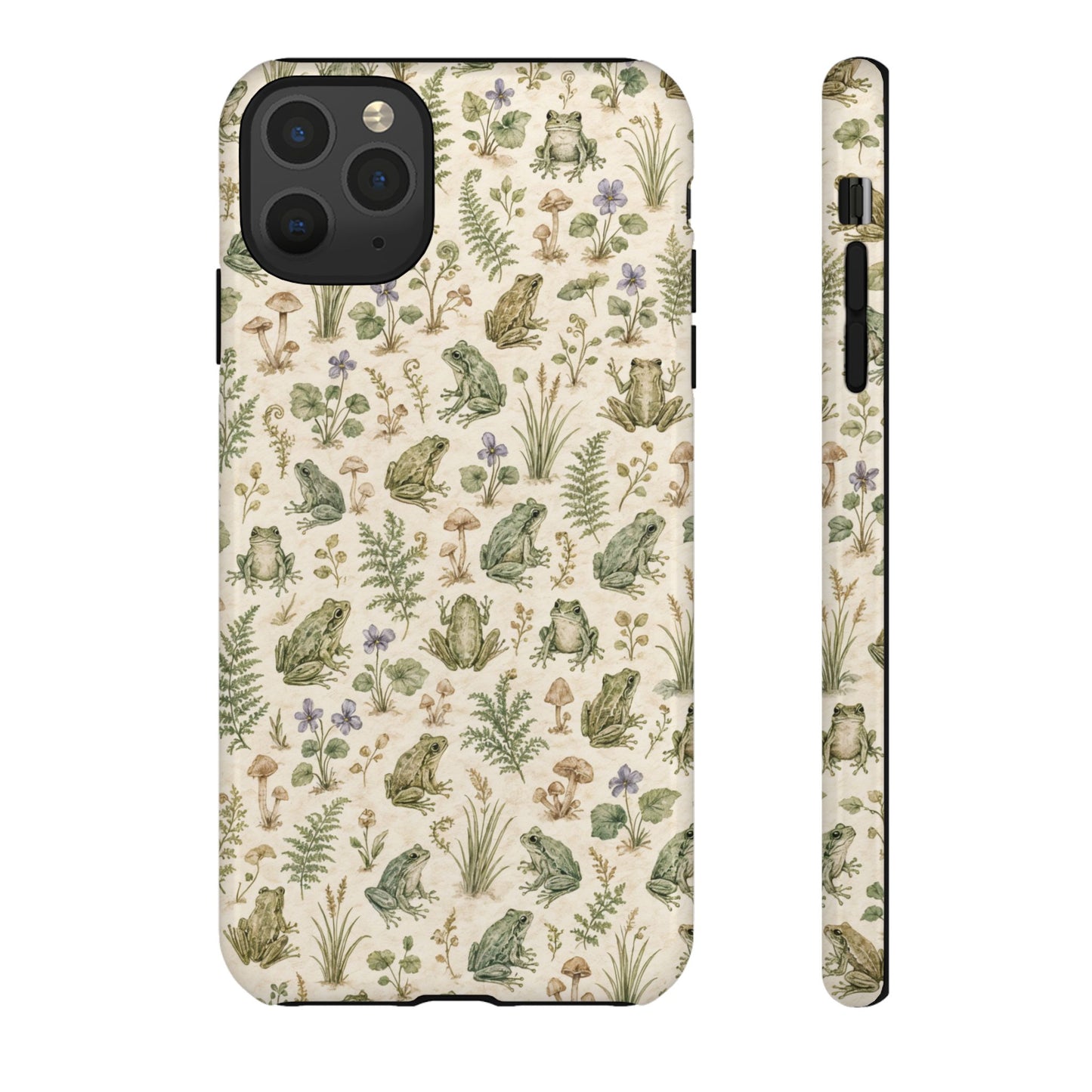 Watercolor Frogs Tough Case