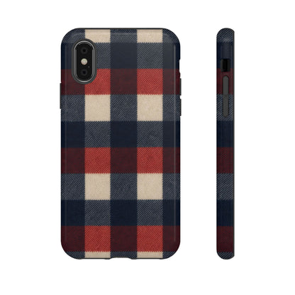 Patriotic Plaid Tough Case
