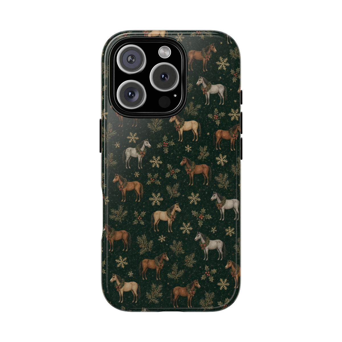 Evergreen Horses Tough Case