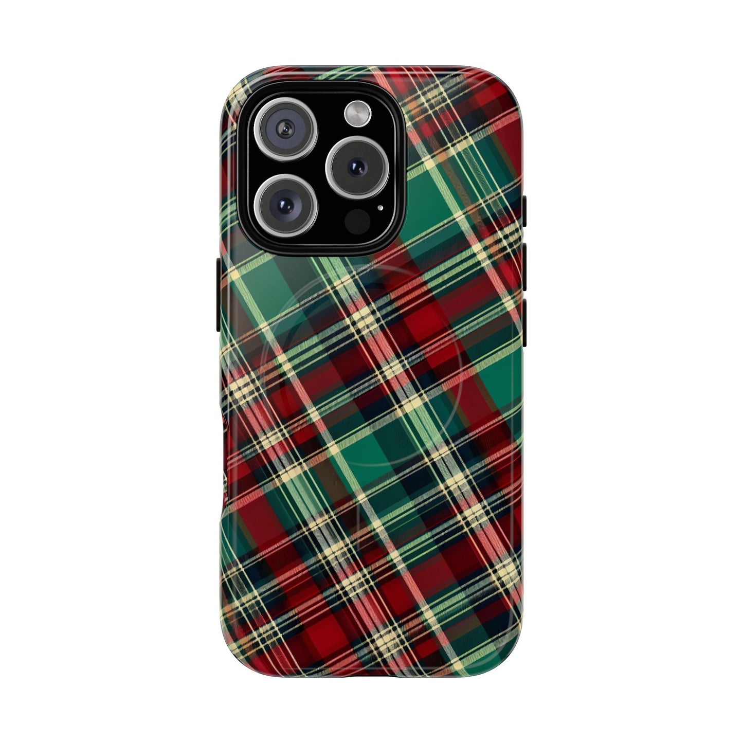 Country Christmas Plaid Magnetic Case