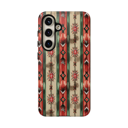 Christmas Aztec Stripes Tough Case