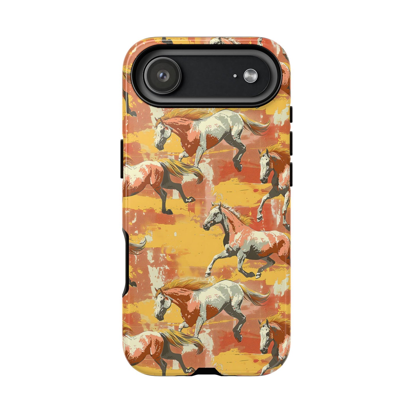 Pink Lemonade Horses Tough Phone Case