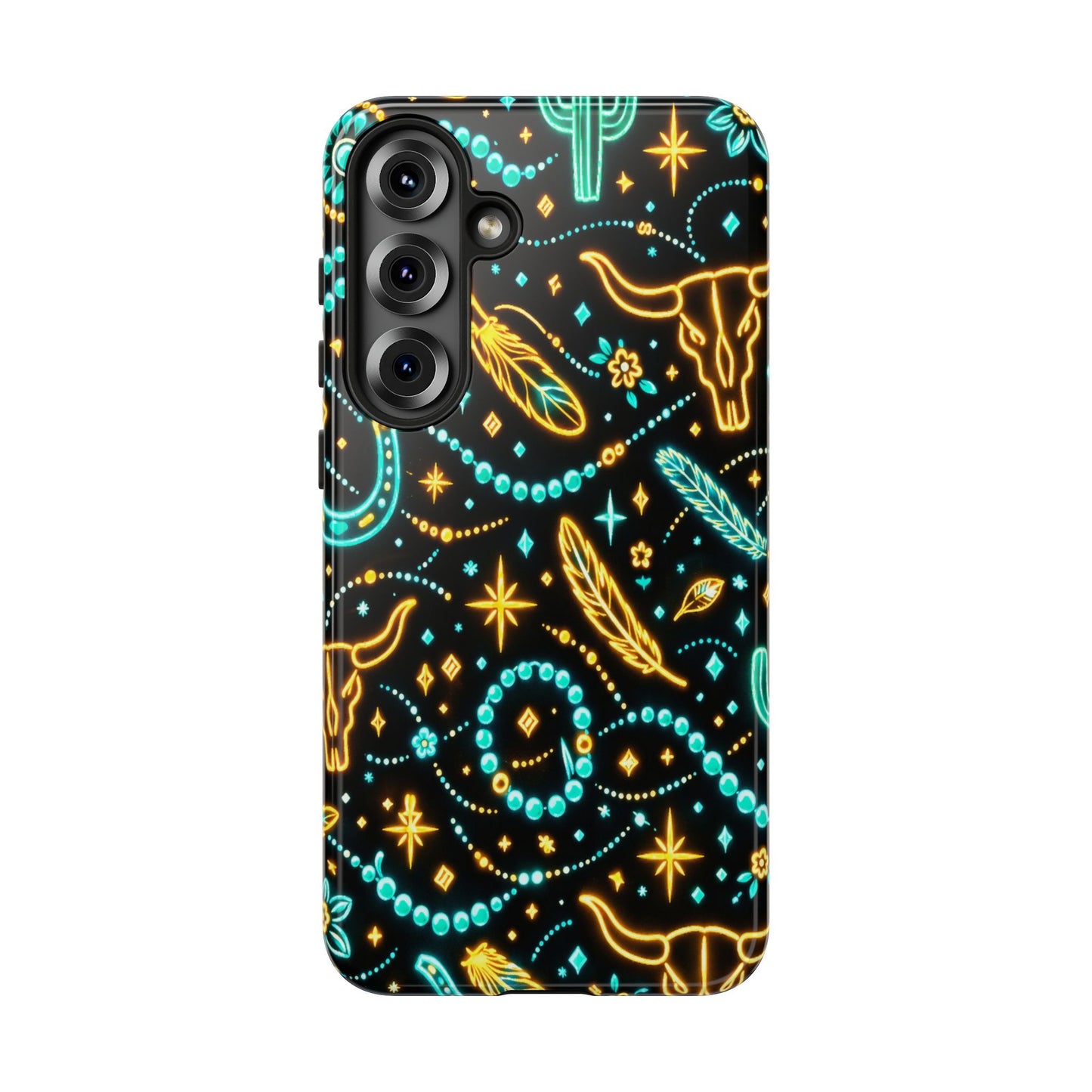 Neon Turquoise Tough Case