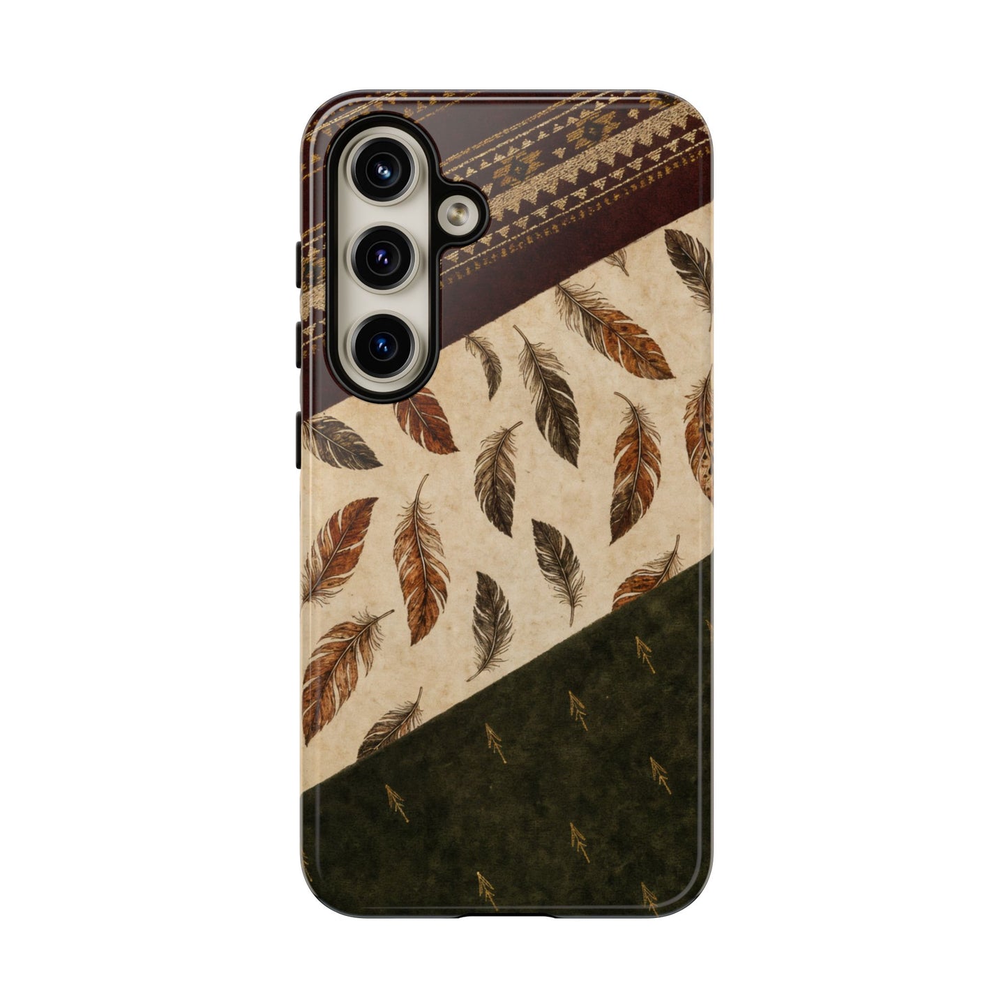 Feather Aztec Swaths Tough Case