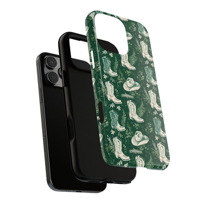 Green Boots Tough Phone Case