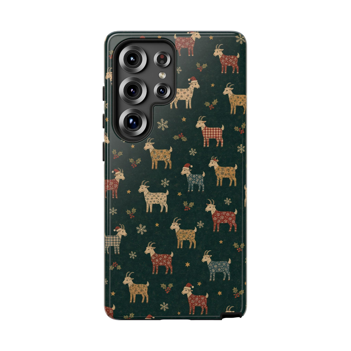 Yuletide Goats Tough Case