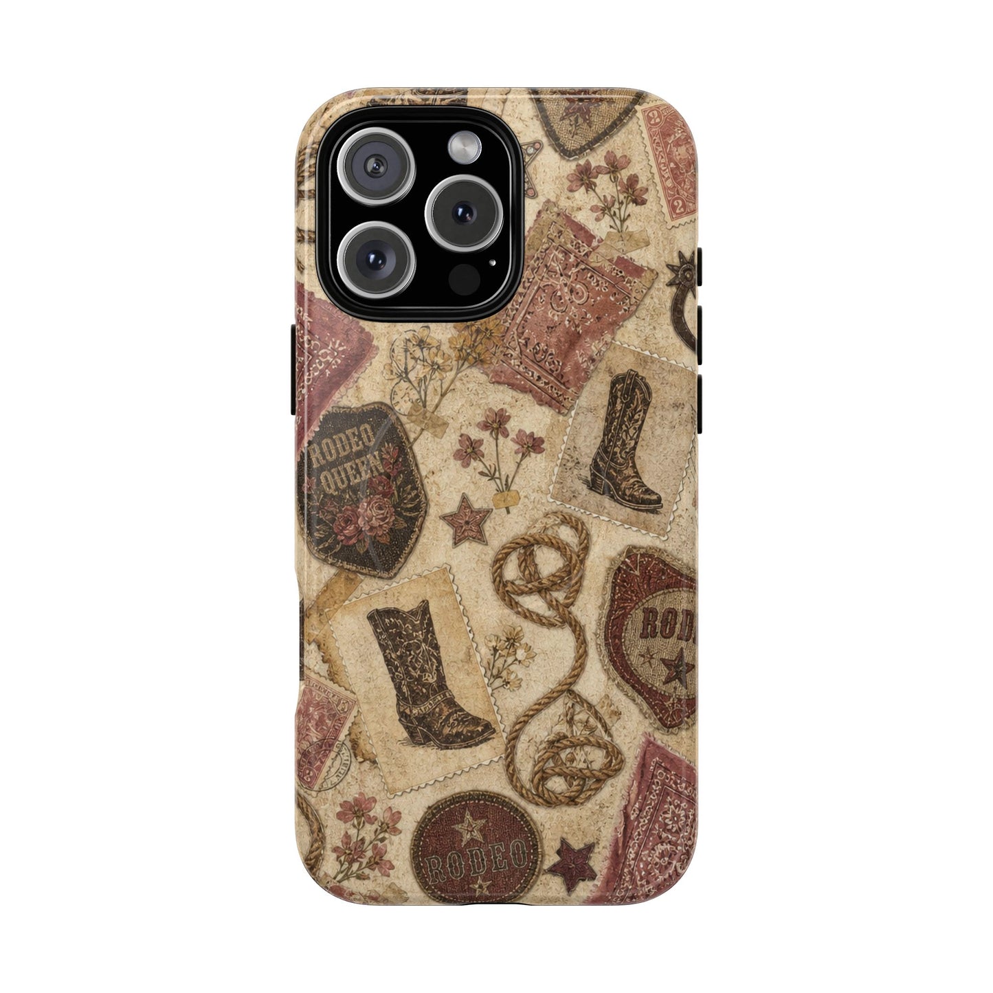 Cowgirl Collage Magnetic Case