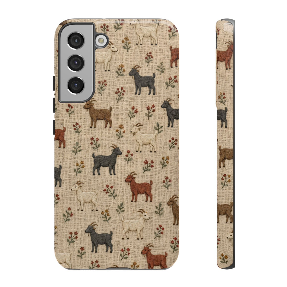 Stitched Goats Tough Case