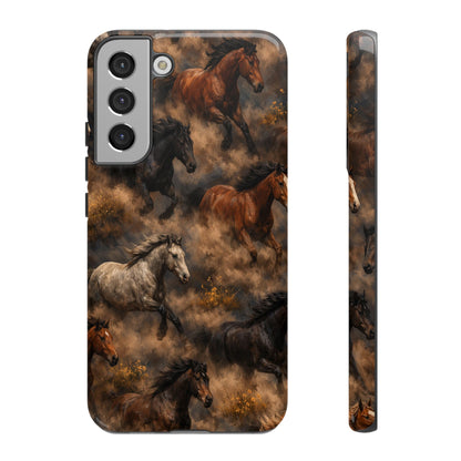 Running Horses Tough Case