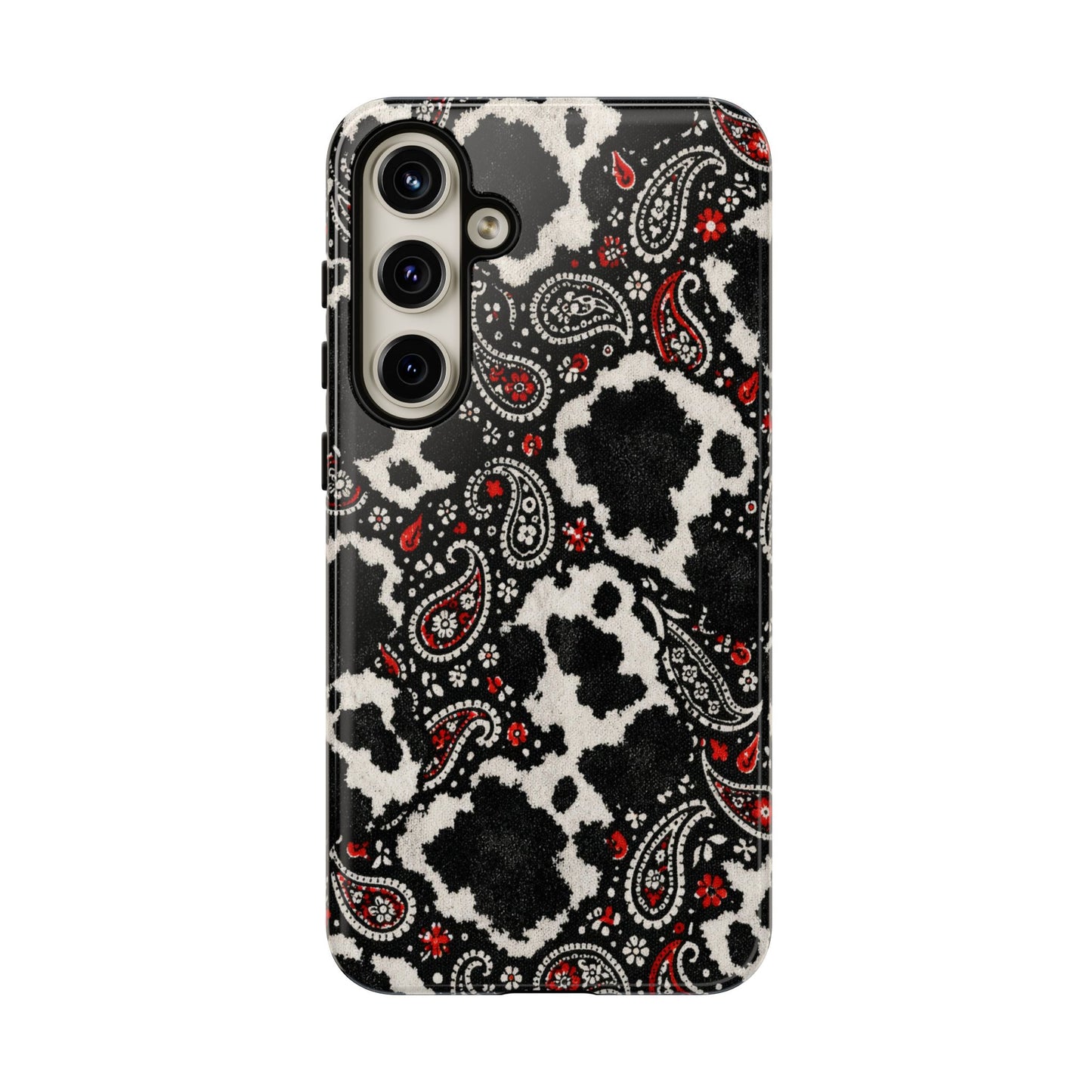 Paisley Cowhide Tough Case