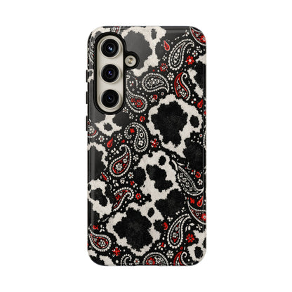 Paisley Cowhide Tough Case