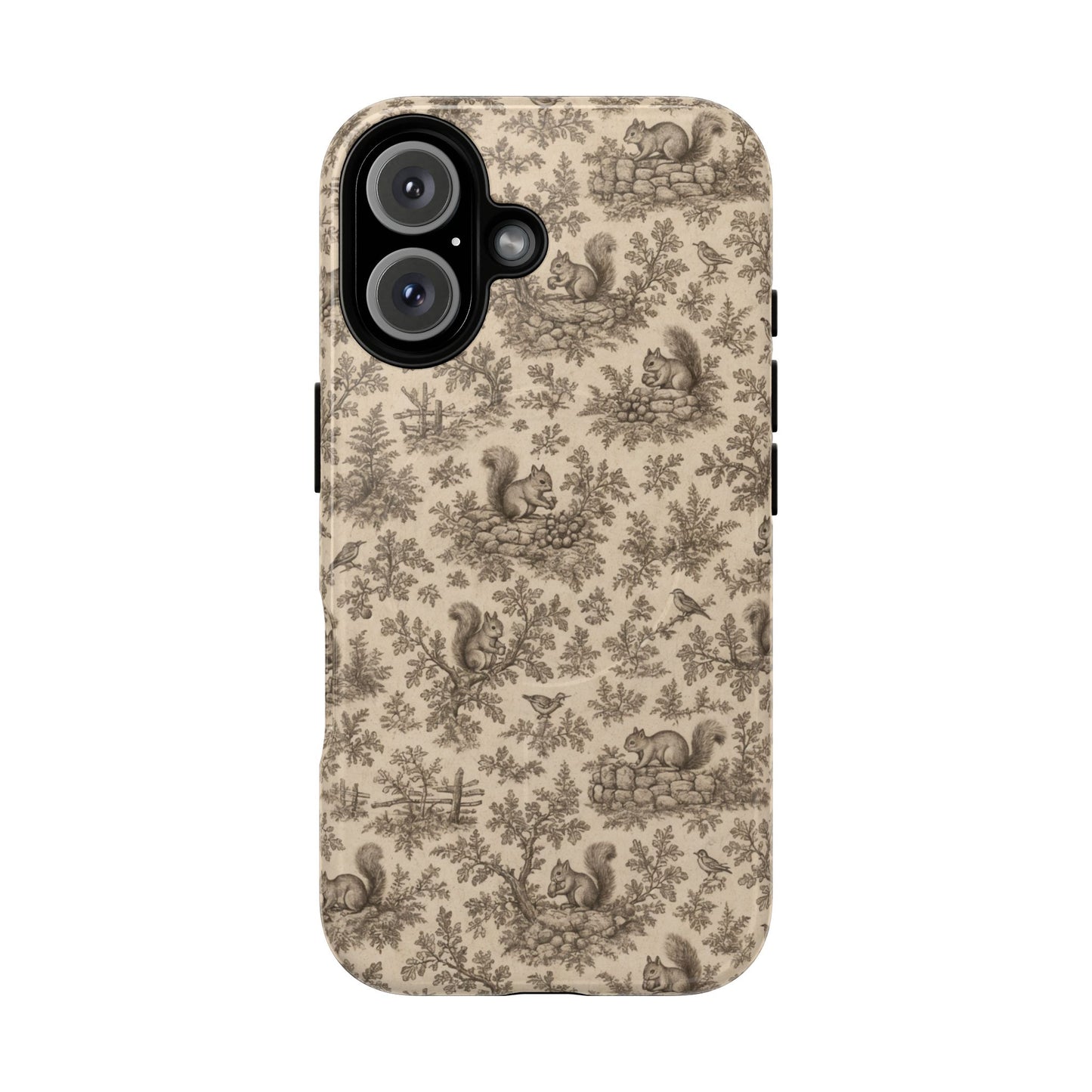 Squirrel Toile Magnetic Case