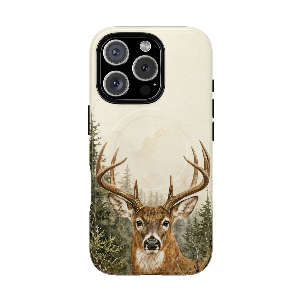 Watercolor Buck Magnetic Case