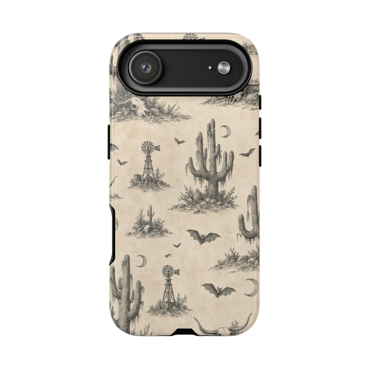 Spooky Desert Toile Tough Case