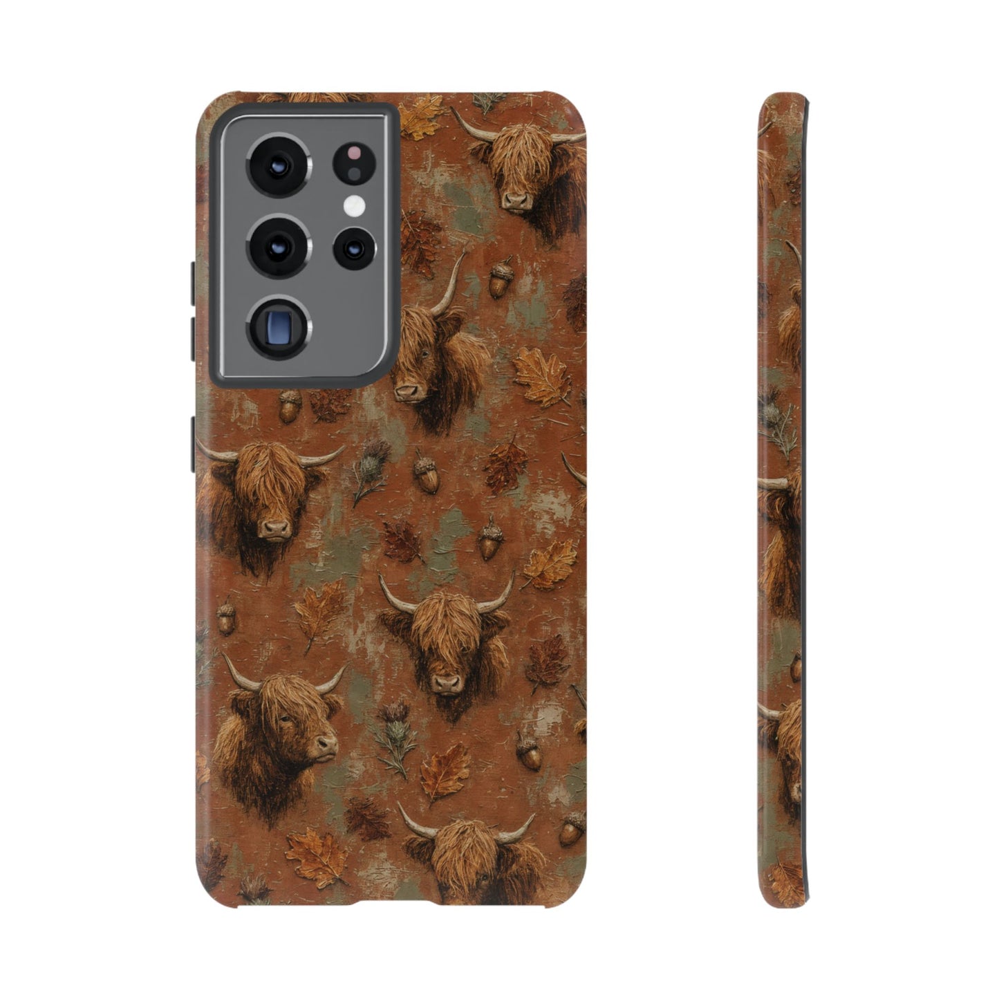 Autumn Highland Cow Tough Case