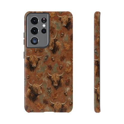 Autumn Highland Cow Tough Case