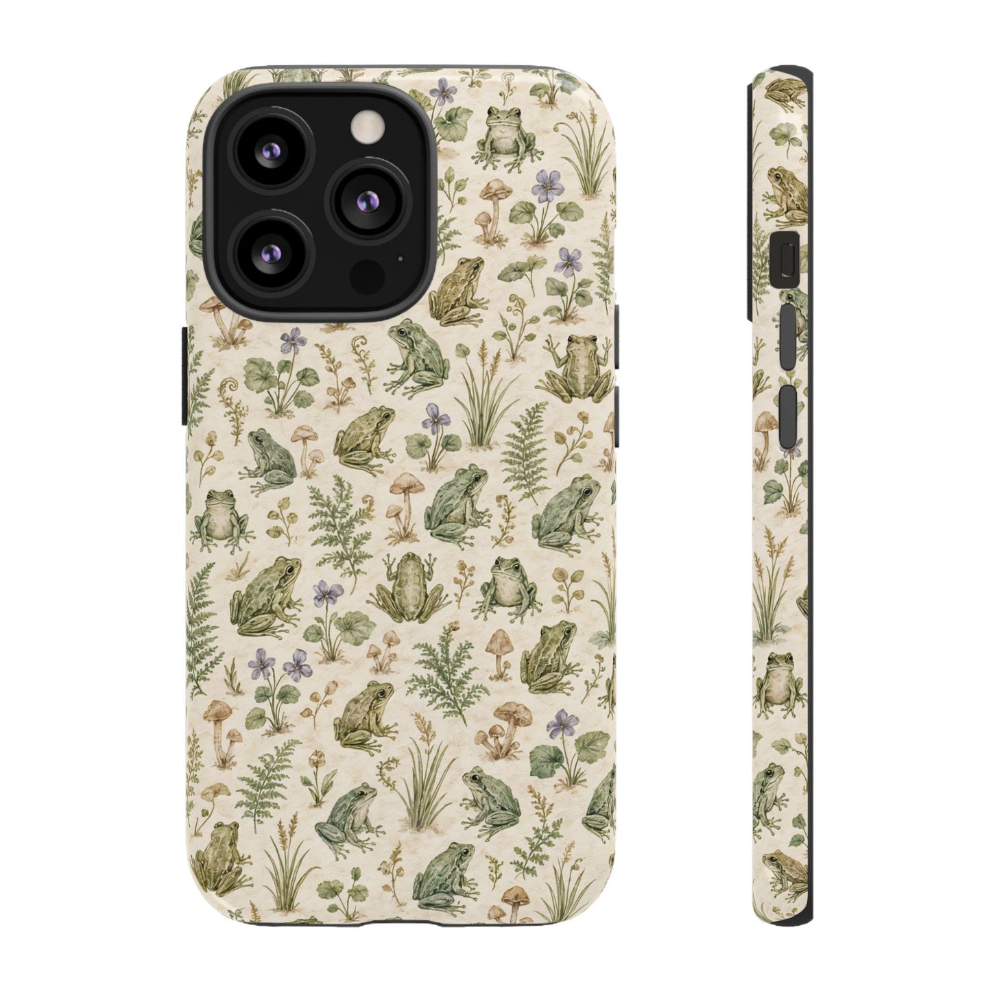 Watercolor Frogs Tough Case