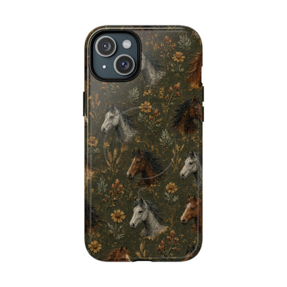 Autumn Horses Magnetic Case