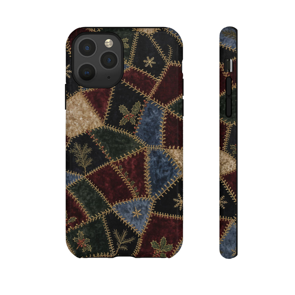 Winter Crazy Quilt Tough Case