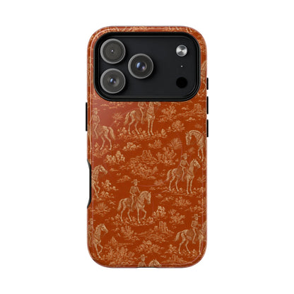 Cowboy Skeleton Toile Magnetic Case