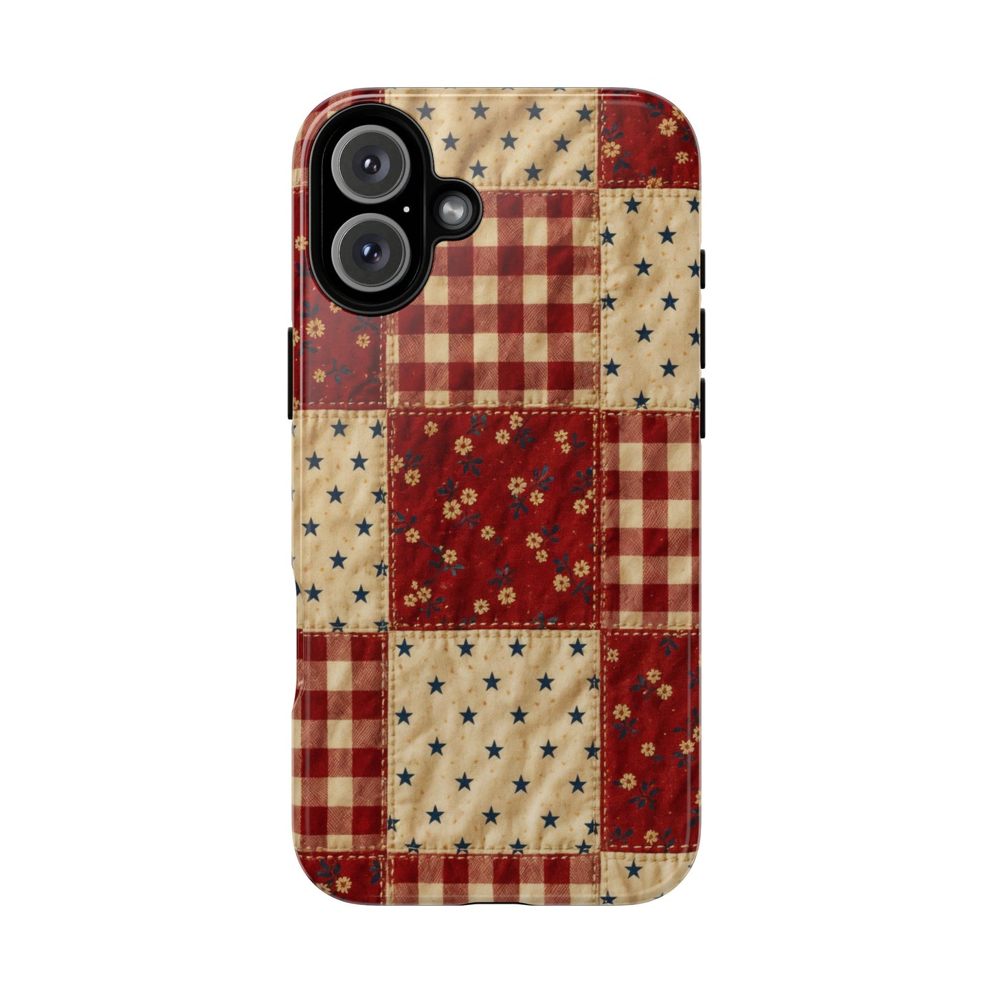 Gingham Stars Tough Case