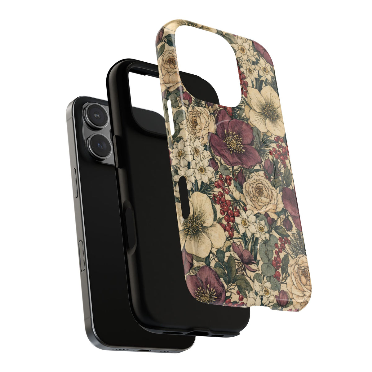 Winter Blooms Magnetic Case