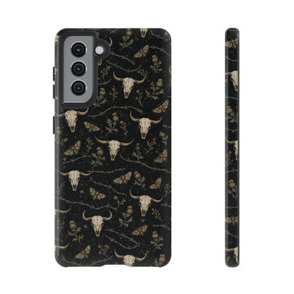 Bull Skull Barbwire Tough Case