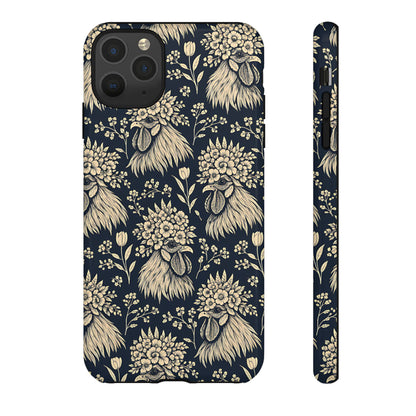 Floral Rooster Tough Case