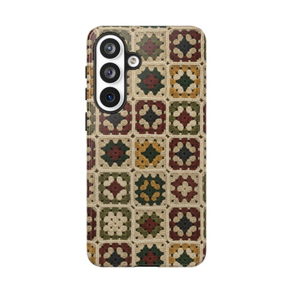 Christmas Granny Square Tough Case