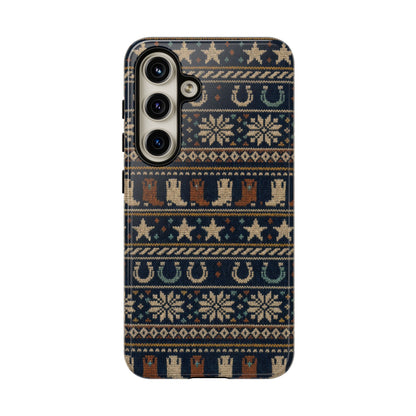 Fair Isle Boots Tough Case