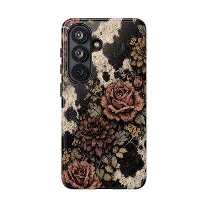 Cowhide Bloom Tough Case