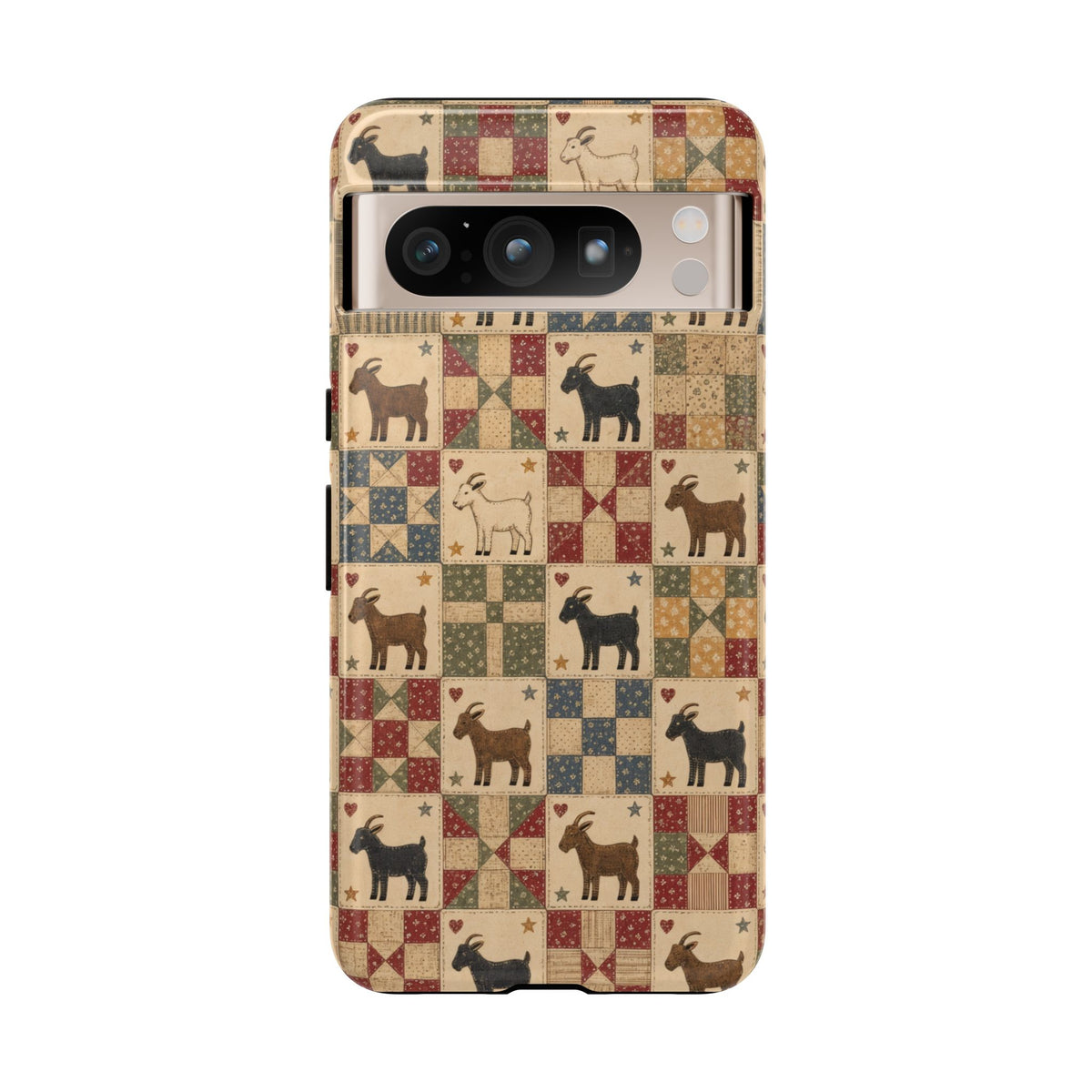 Goat Quilt Tough Case
