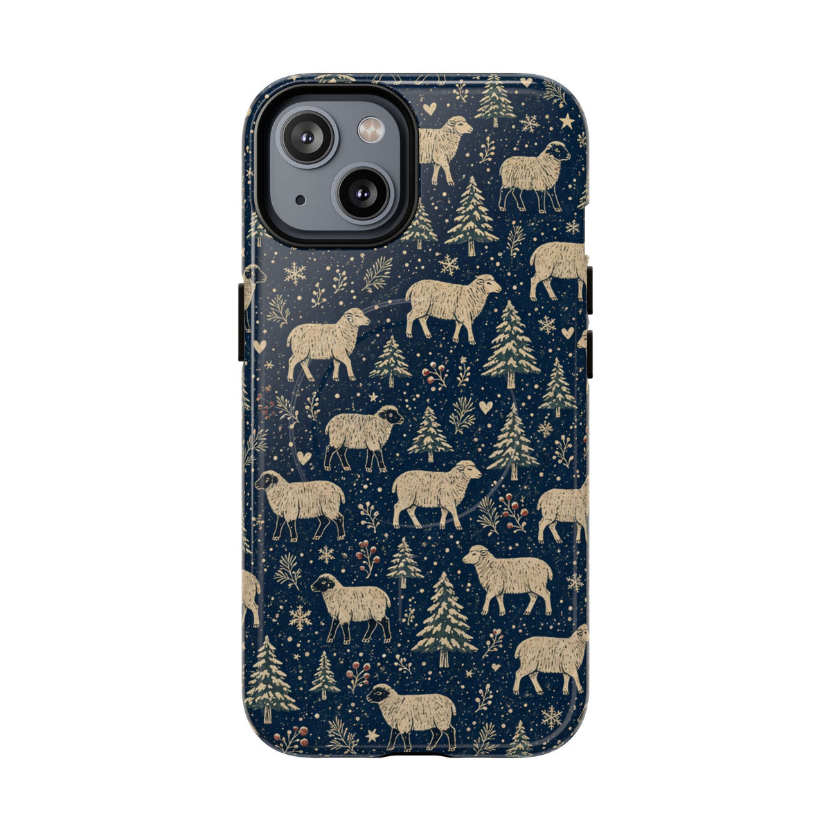 Snowy Sheep Magnetic Case
