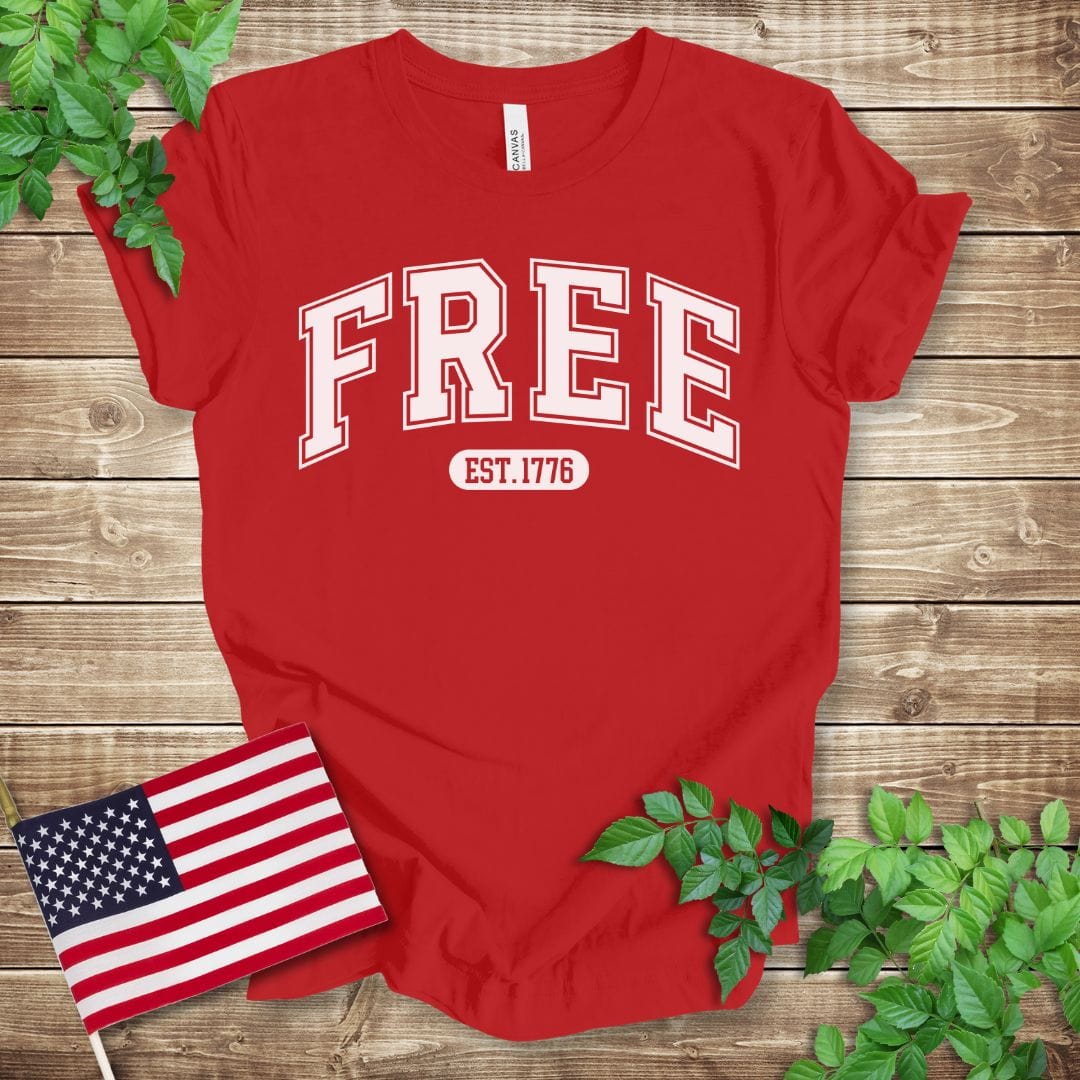 FREE est 1776 T-shirt