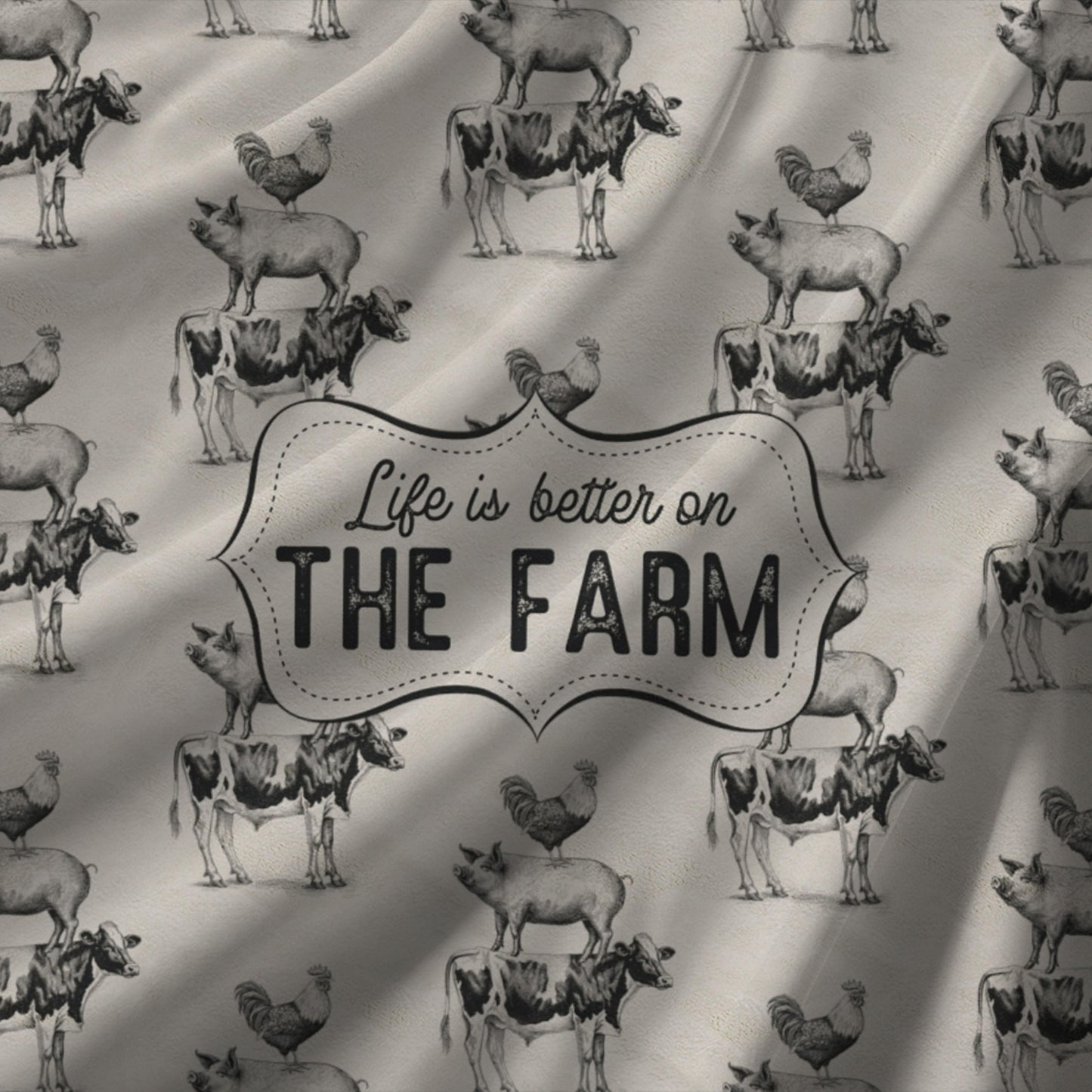 Life is Better on the Farm Blanket