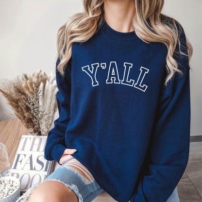 Y'all Collegiate Sweatshirt