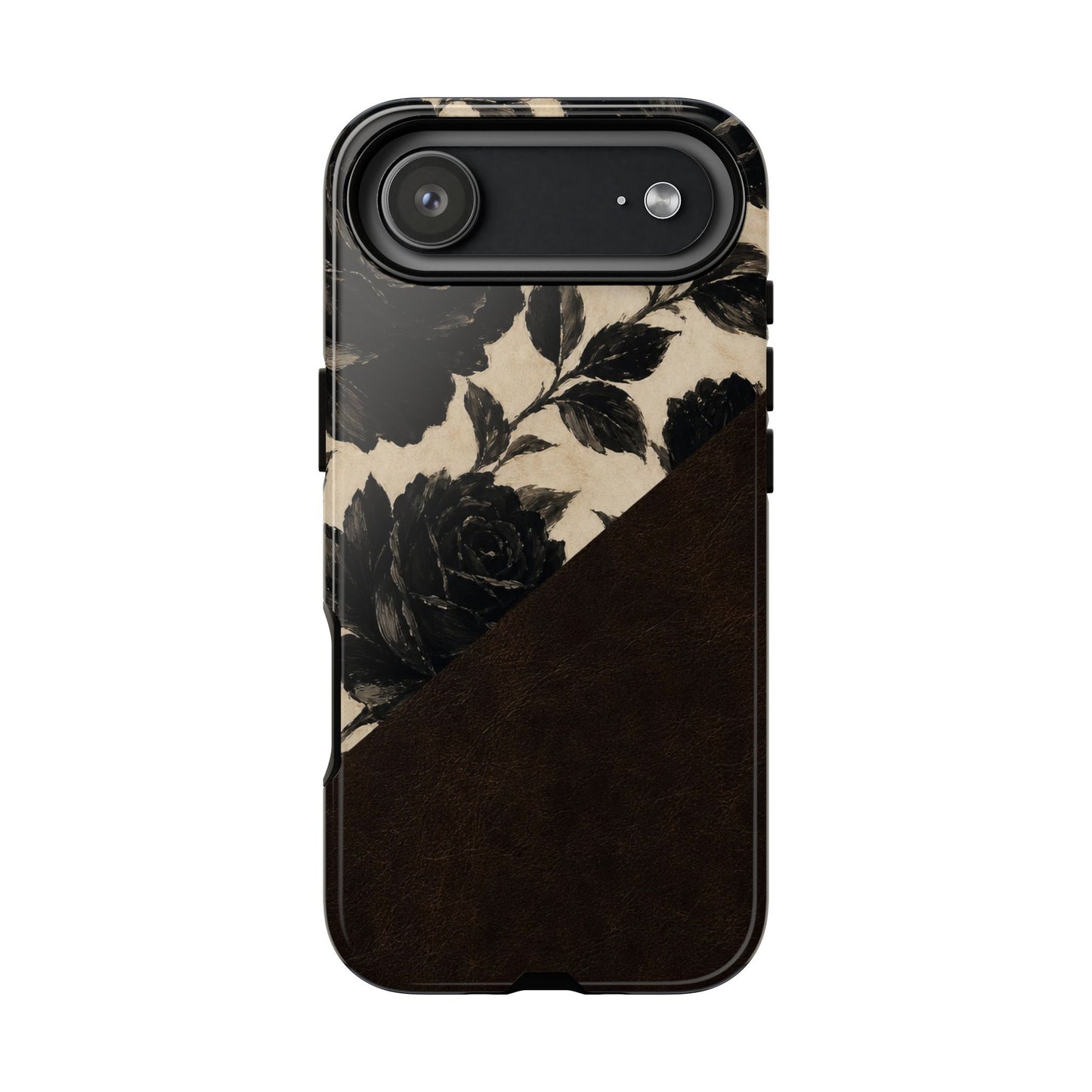 Rose Leather Tough Case