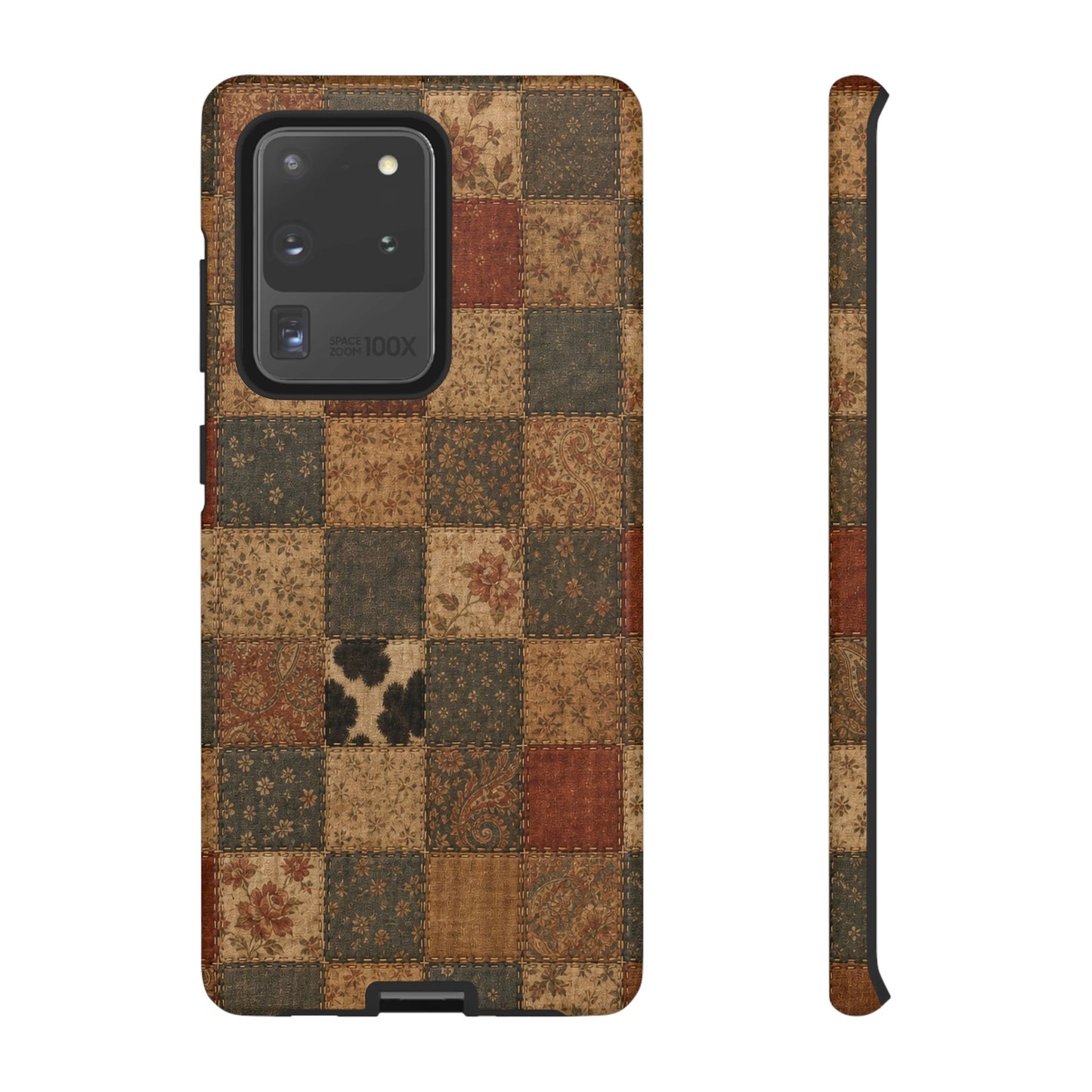 Rustic Patchwork Tough Case