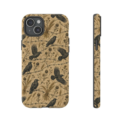 Crow Wheat Barbwire Tough Case