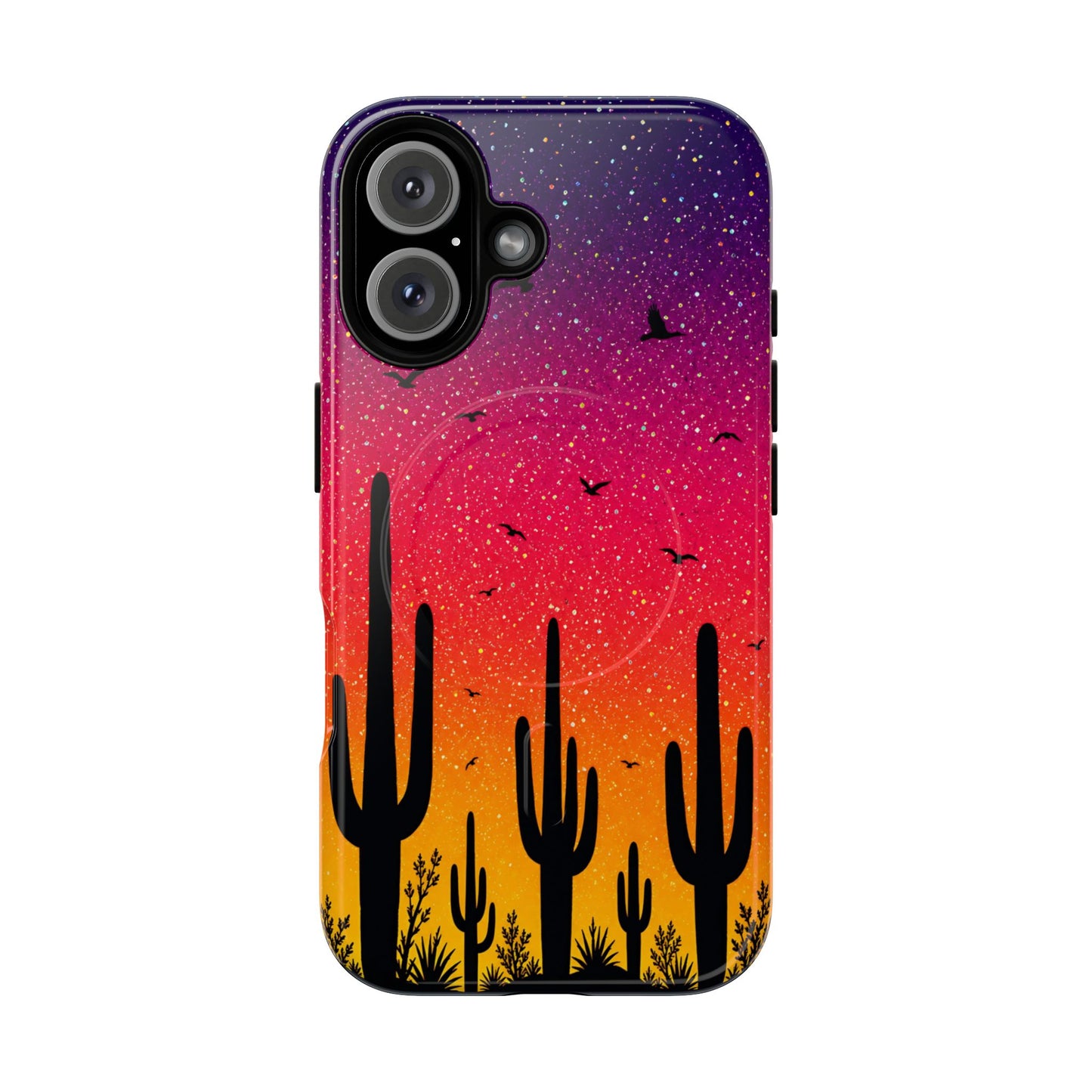 Cactus Sunset Magnetic Case