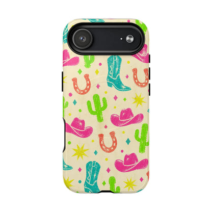 Neon Stamp Magnetic Case