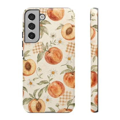 Peachy Gingham Tough Case