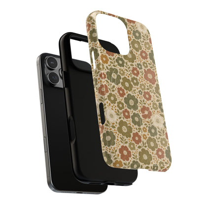 Retro Poppy Field Magnetic Case