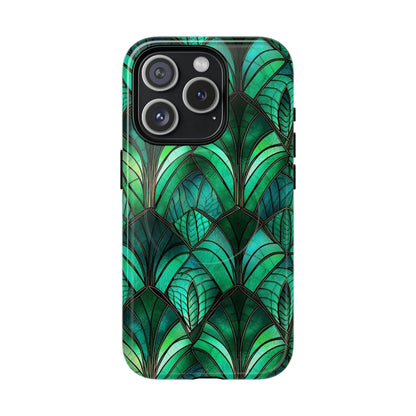 Emerald Green Stained Glass Magnetic Case