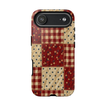 Gingham Stars Tough Case