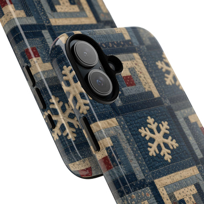 Snowflake Quilt Tough Case