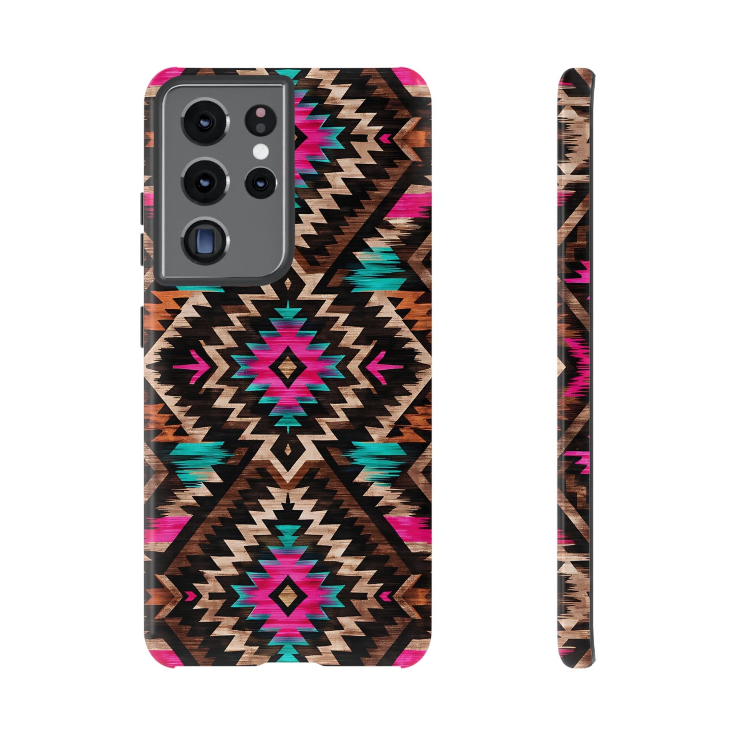 Neon Aztec Rug Tough Case