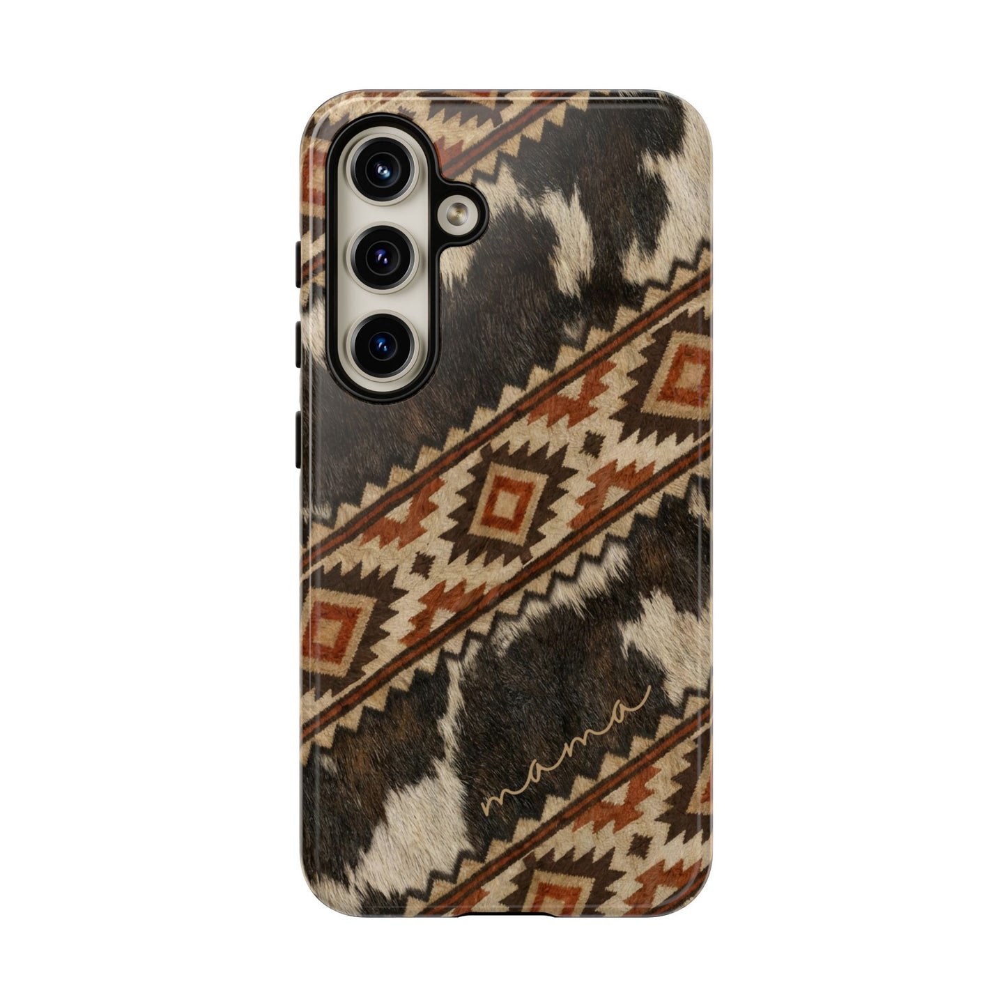 Cowhide Aztec Mama Tough Case