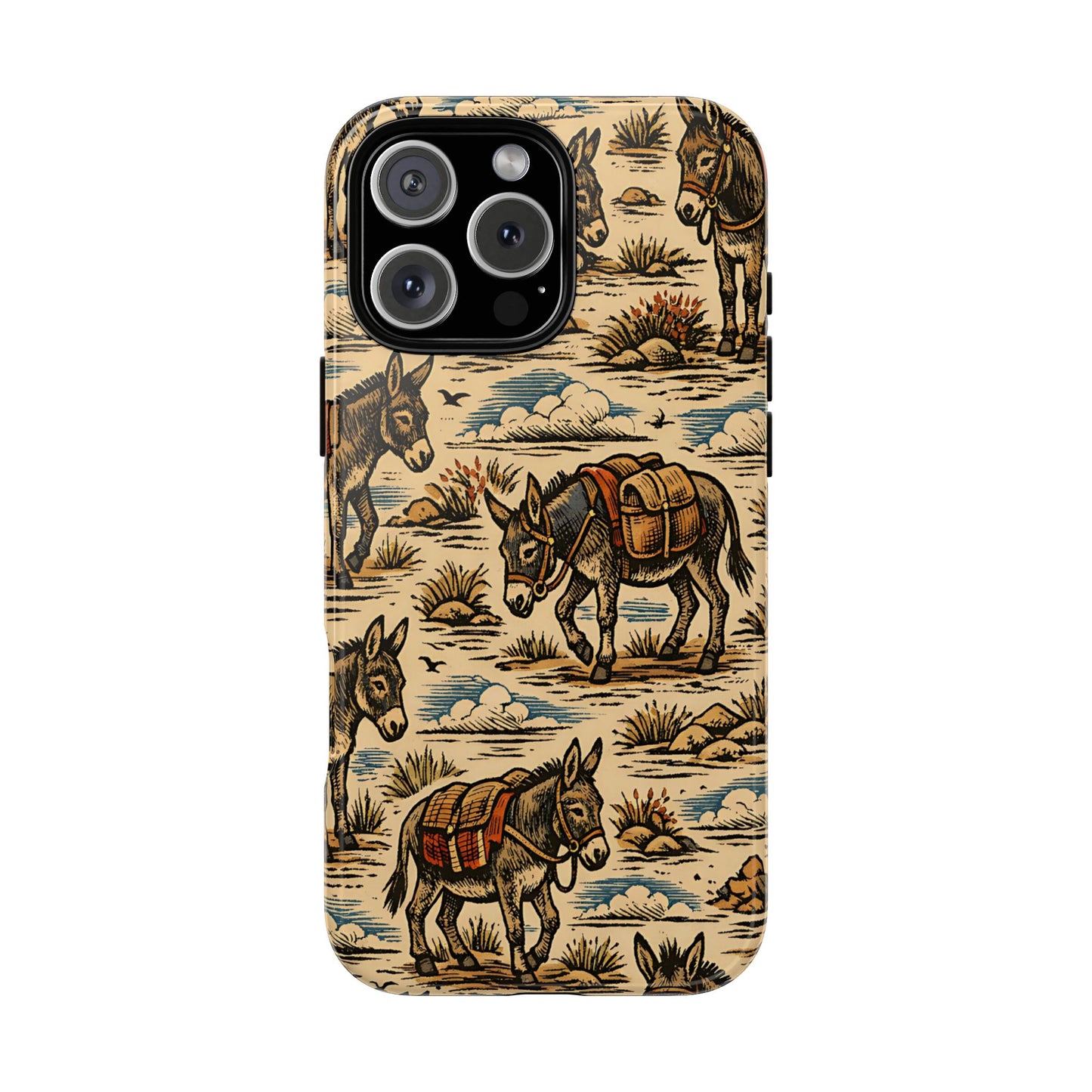 Western Donkey Tough Case